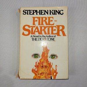 Stephen King Fire-Starter 1980 Richard Bachman Hardcover Book Club Viking